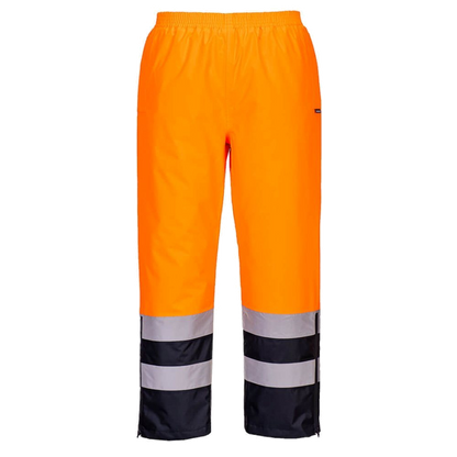 Portwest Hi-Vis Winter Broek (Oranje/Navy) 1