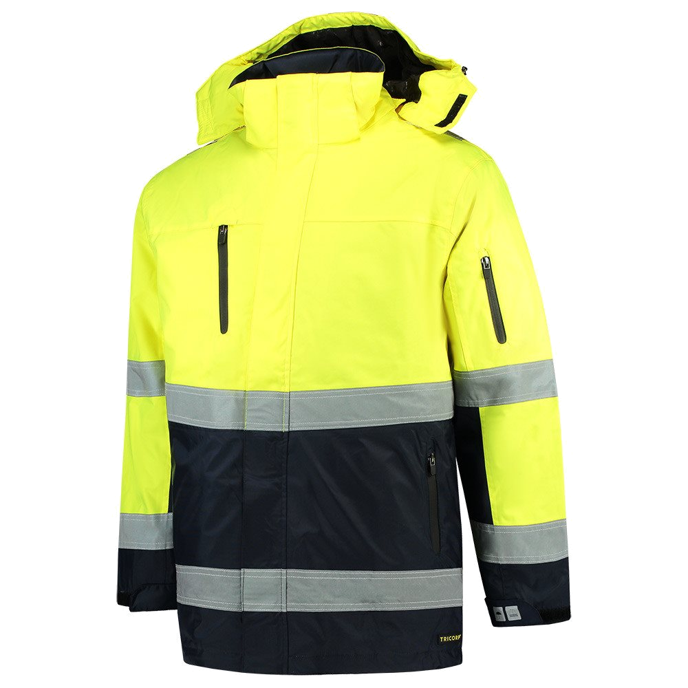 Tricorp Parka ISO20471 Bicolor 403004 (Geel/navy) 1