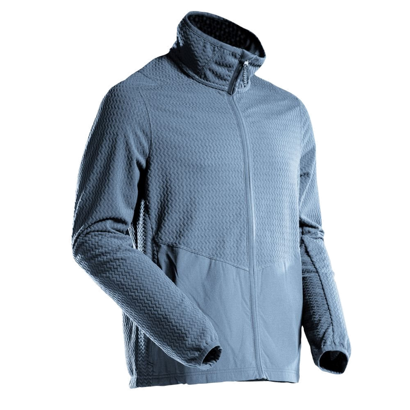 Mascot Customized Microfleece Zip (Steenblauw) 1