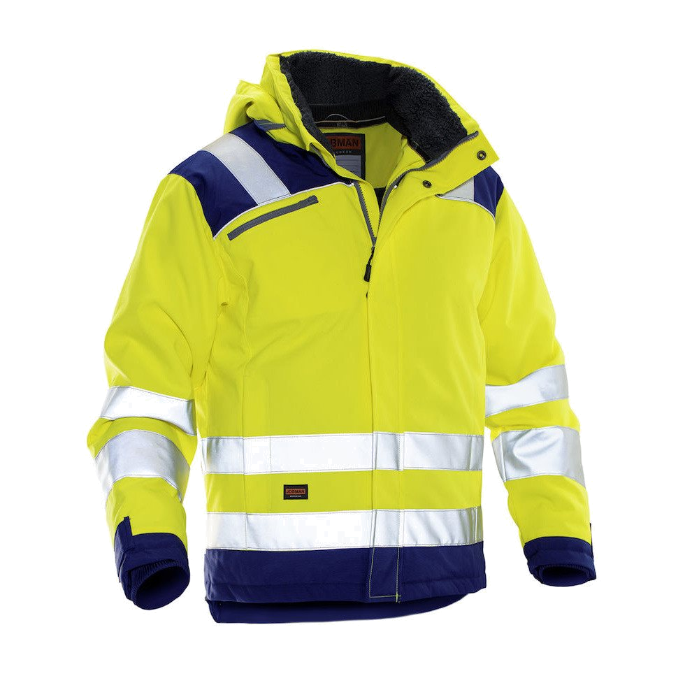 Jobman 1347 Winter Jacket STAR CL.3 (Geel/Navy) 1