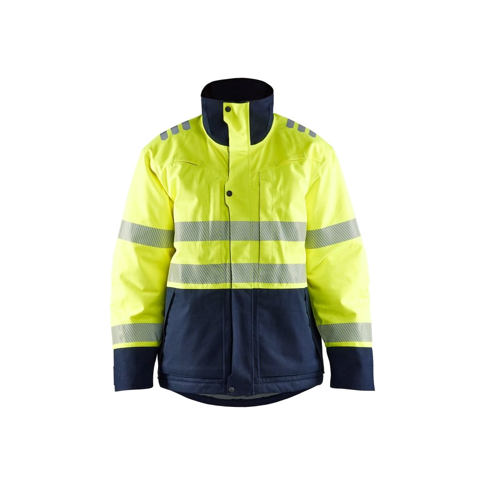 Blaklader Multinorm Winterjas (Geel/Navy) 1