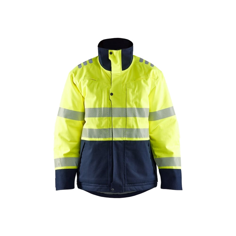 Blaklader Multinorm Winterjas (Geel/Navy) 1