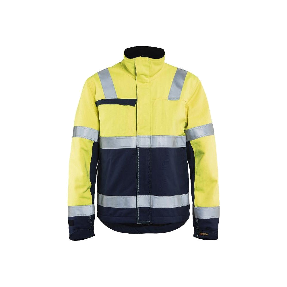 Blaklader Multinorm Winterjas 4069-1514 Geel/Navy 1