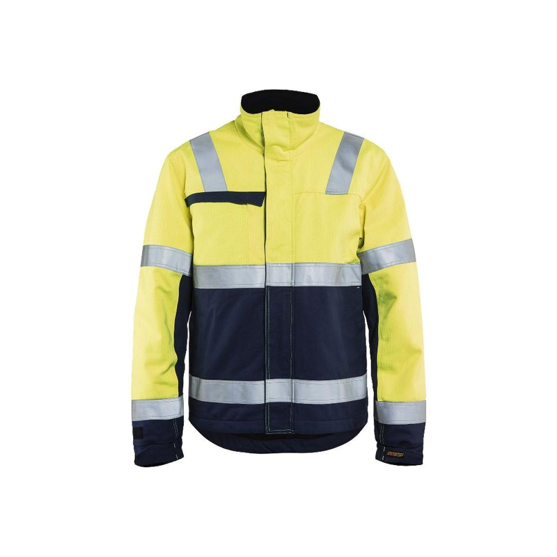 Blaklader Multinorm Winterjas 4069-1514 Geel/Navy 1