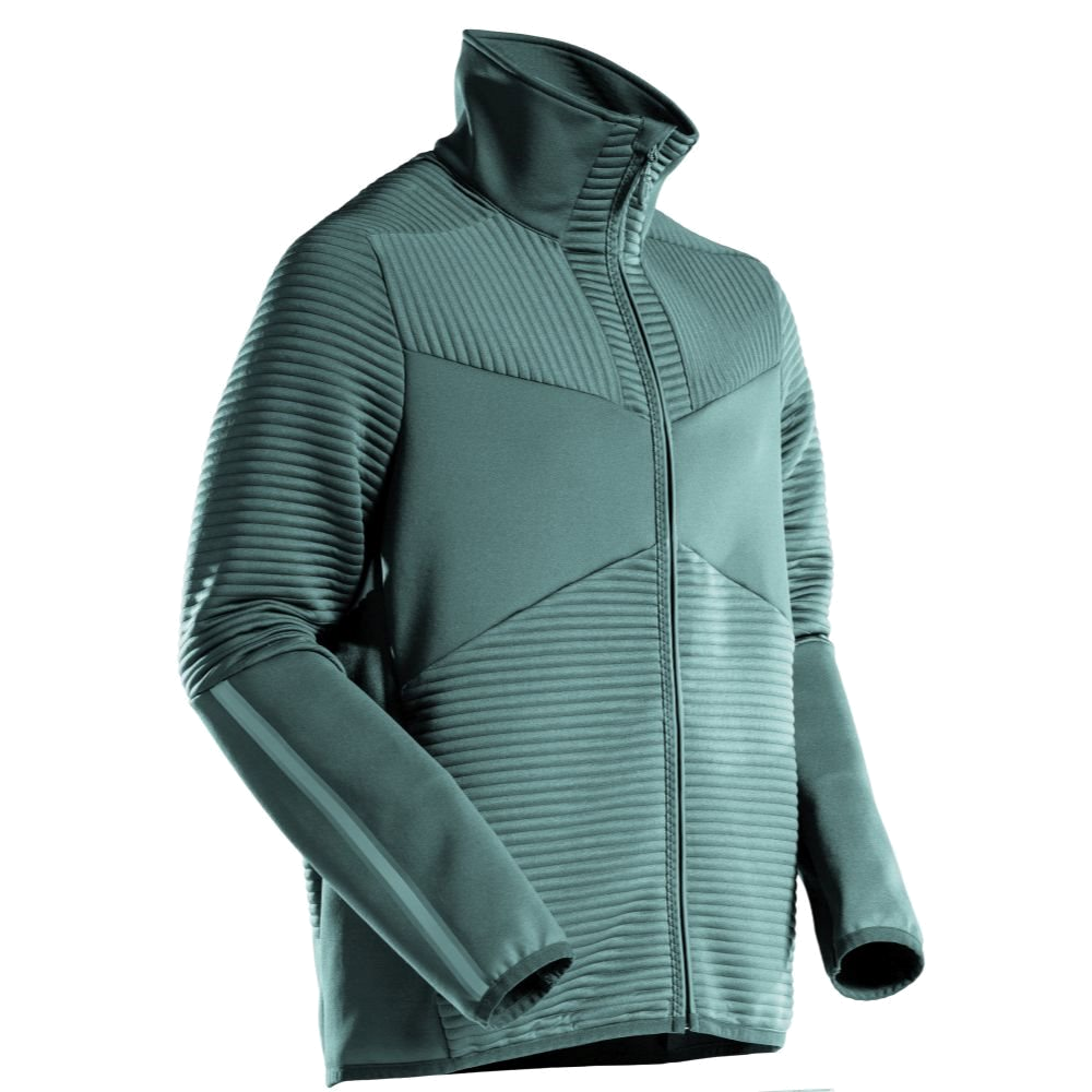 Mascot Customized Fleecetrui Met Rits (Lichtbosgroen) 1