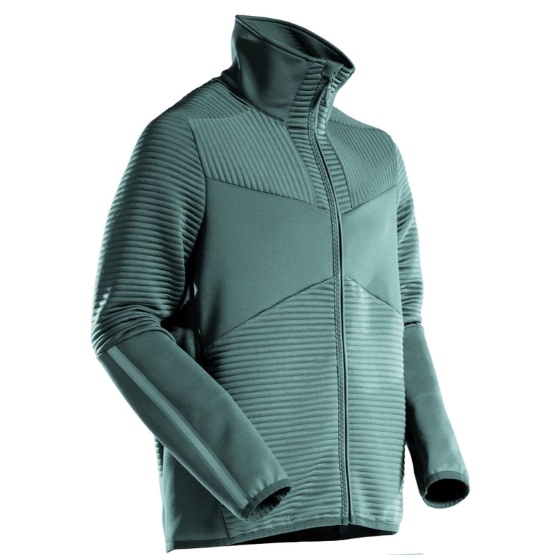 Mascot Customized Fleecetrui Met Rits (Lichtbosgroen) 1