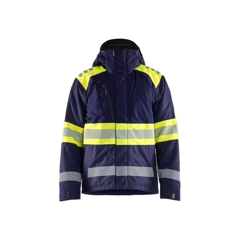 Blaklader Winterjas High Vis (Navy/Geel) 1