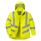 Portwest Ladies Hi-Vis Winter Jacket (Geel) 1