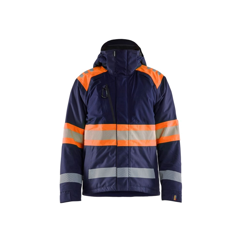 Blaklader Winterjas High Vis (Navy/Oranje) 1