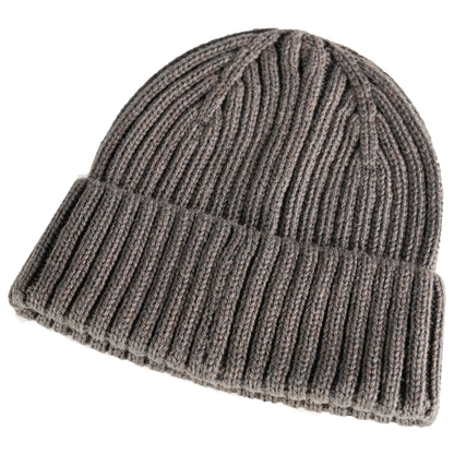 Mascot Customized Gebreide Muts (Steengrijs) 1