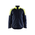 Blaklader Winterjas Inherent Steel (Marine/Geel) 4