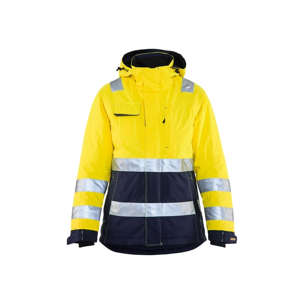 Blaklader Dames Winterjas 4872-1987 (3389 Geel/Navy) 1