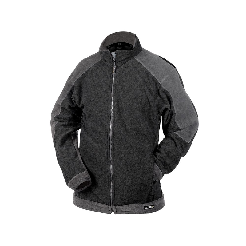 DASSY Kazan Bicolor fleecevest (Zwart/Cementgrijs) 1
