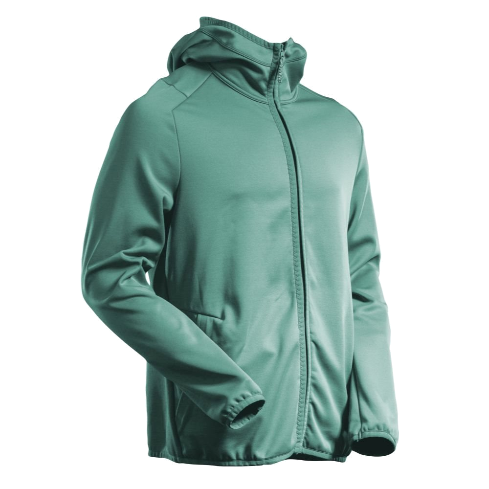 Mascot Stretch Fleecevest met capuchon (Lichtbosgroen) 1
