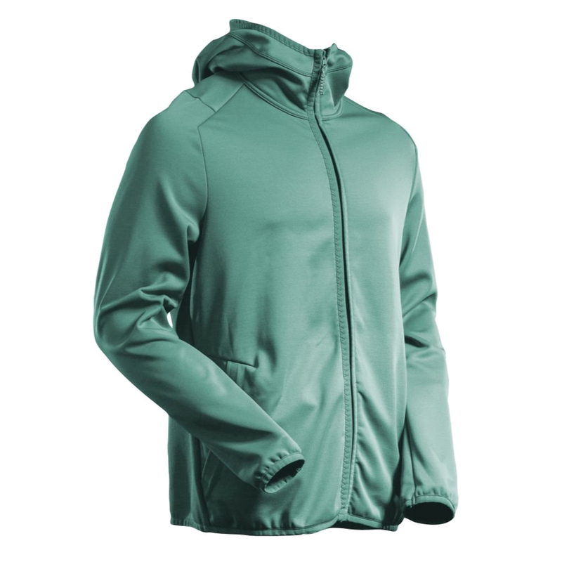 Mascot Stretch Fleecevest met capuchon (Lichtbosgroen) 1