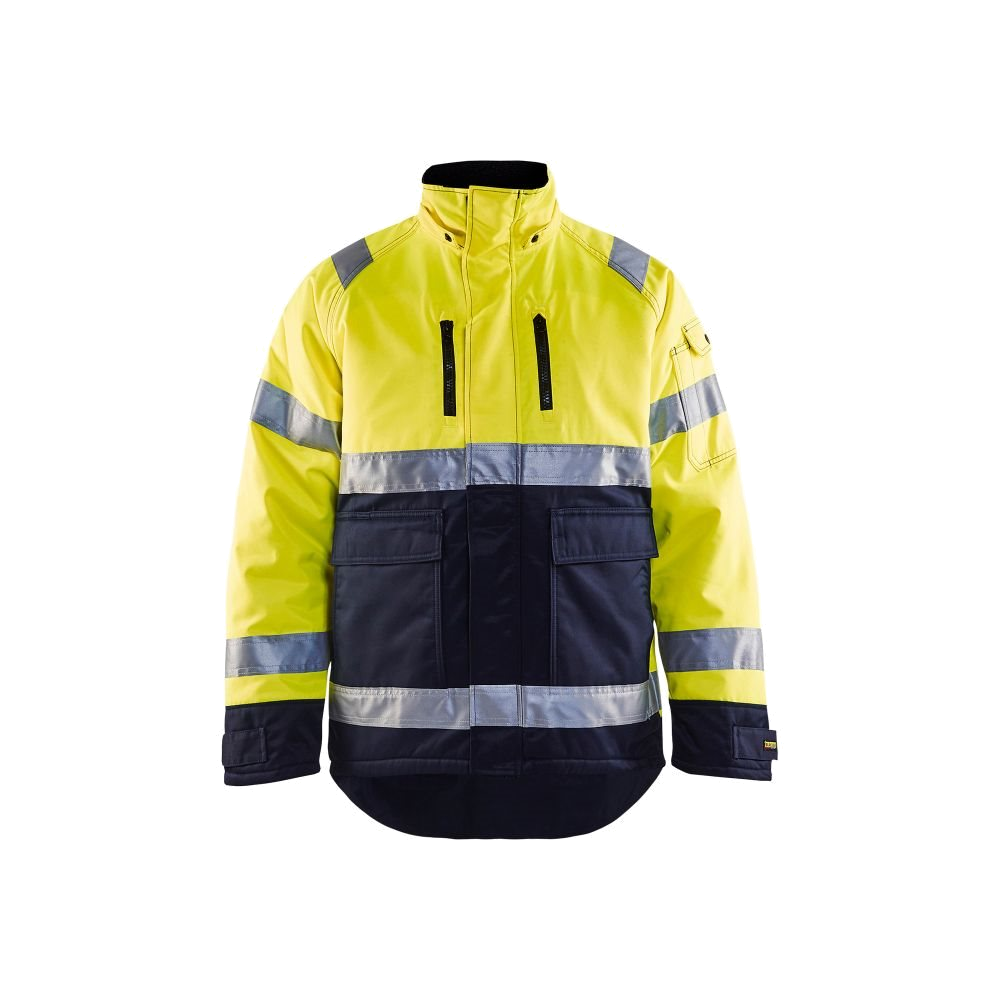 Blaklader Winterjas HiVis 4828-1900 (3389 Geel/Navy) 1