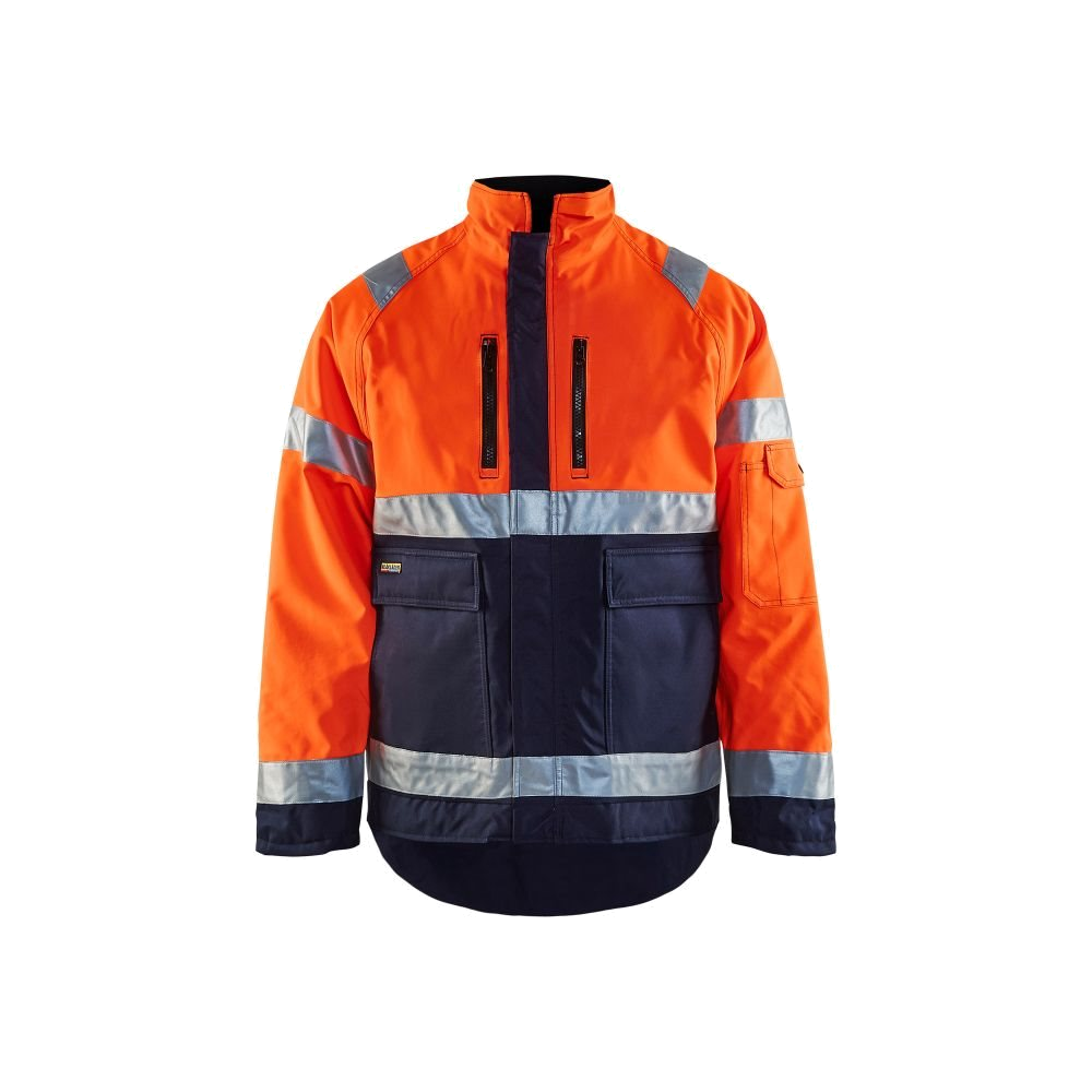 Blaklader Winterjas HiVis 4827-1977 (5389 Oranje/Navy) 1