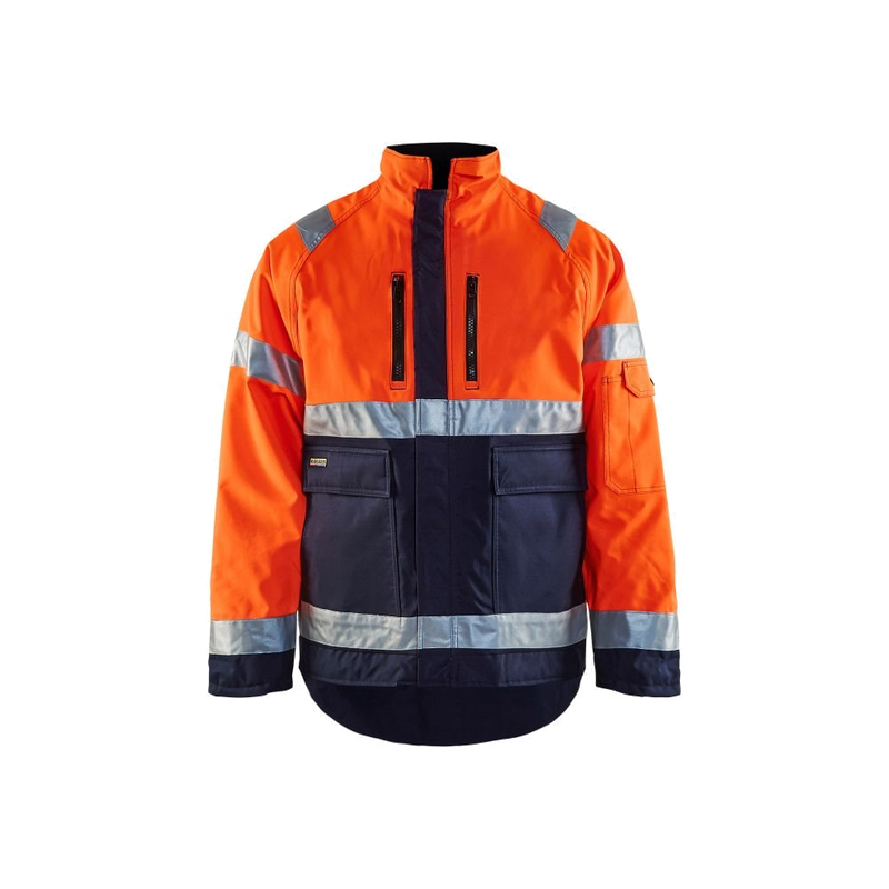Blaklader Winterjas HiVis 4827-1977 (5389 Oranje/Navy) 1