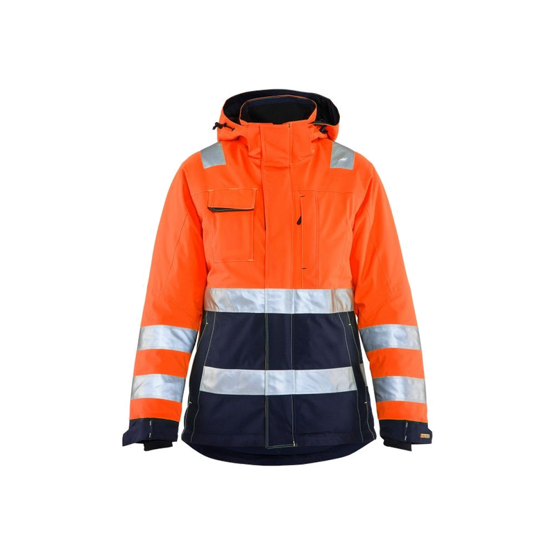Blaklader Dames Winterjas 4872-1987 (5389 Oranje/Navy) 1