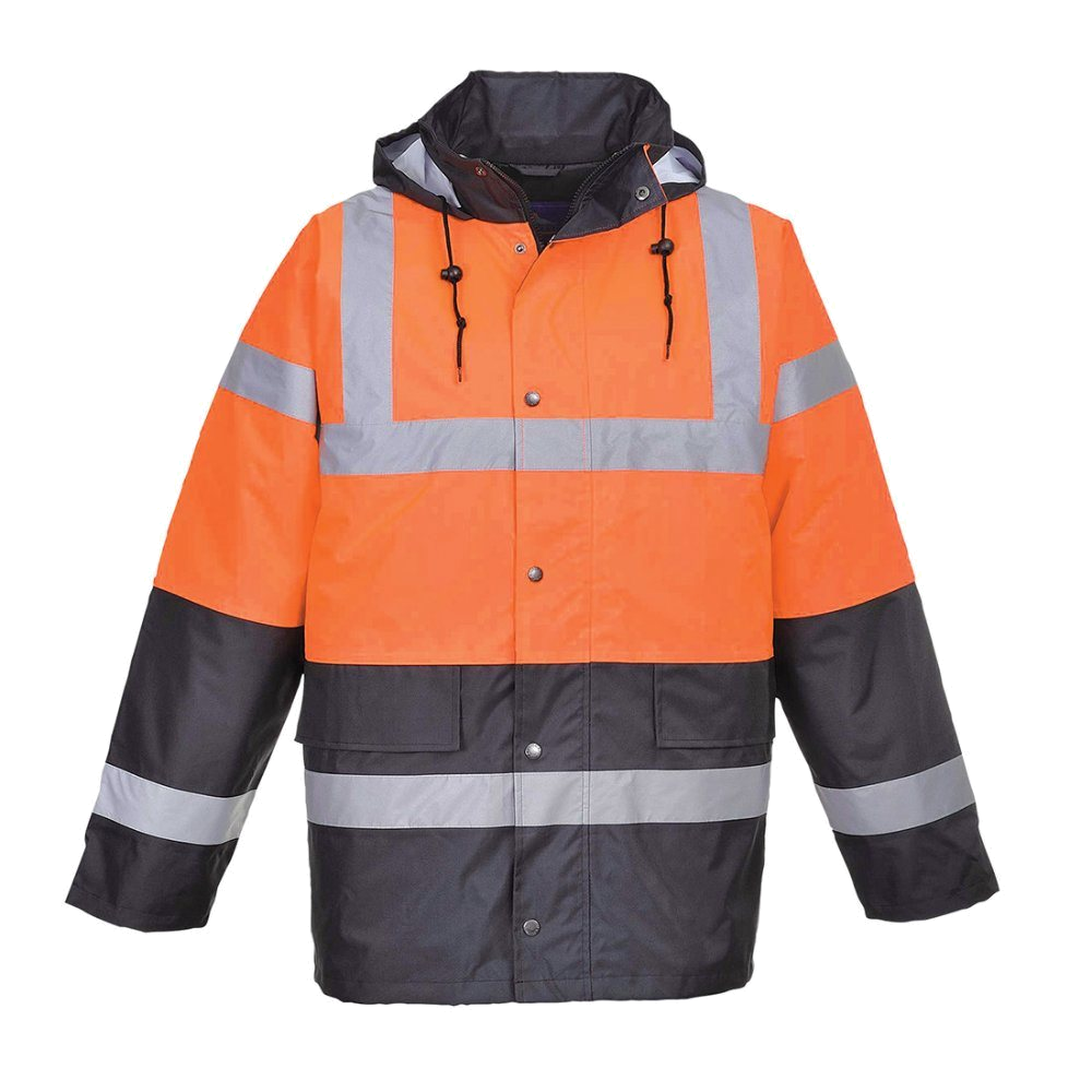 Portwest Hi-Vis Bicolor Werkjas (Oranje) 1