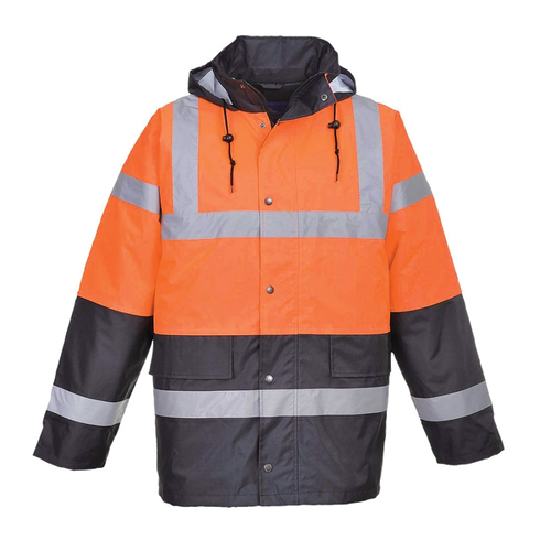 Portwest Hi-Vis Bicolor Werkjas (Oranje) 1