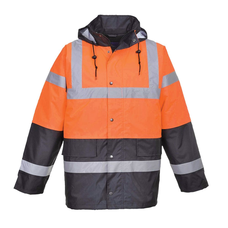 Portwest Hi-Vis Bicolor Werkjas (Oranje) 1