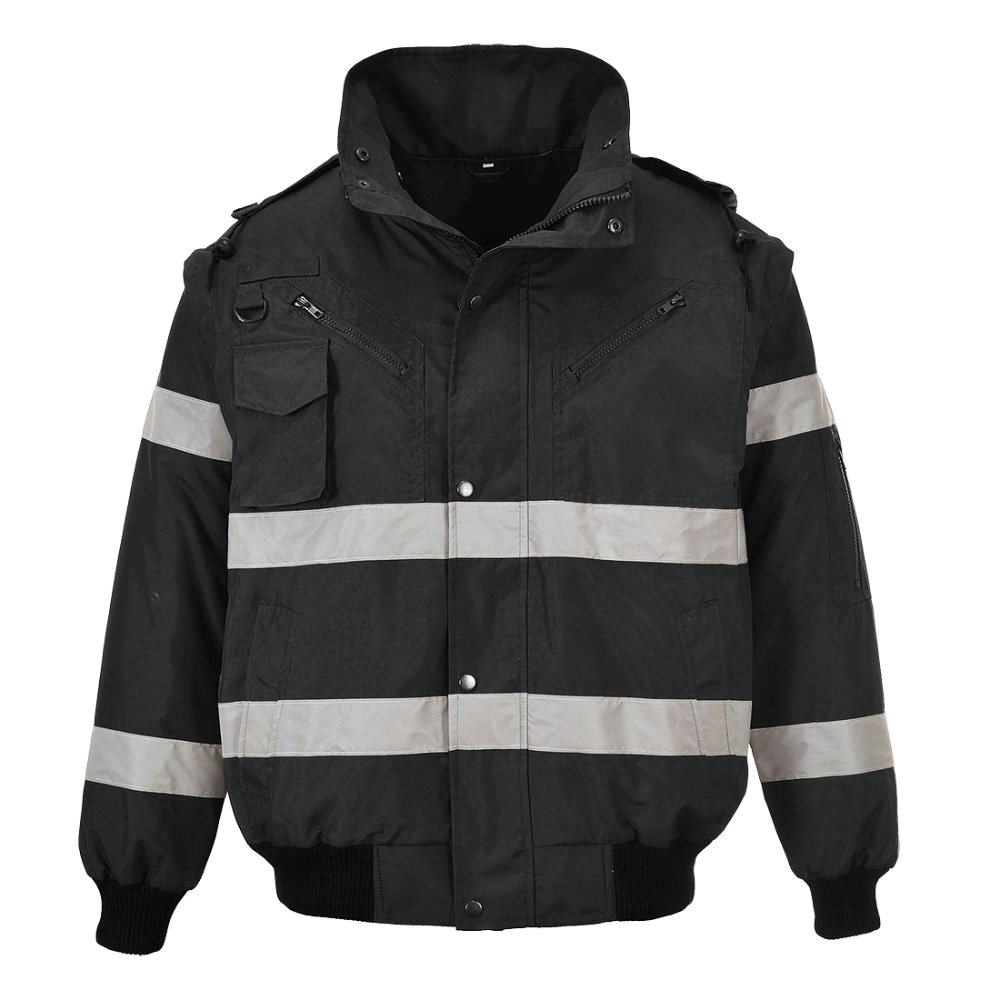 Portwest Iona 3-in-1 Bomberjack (Zwart) 1