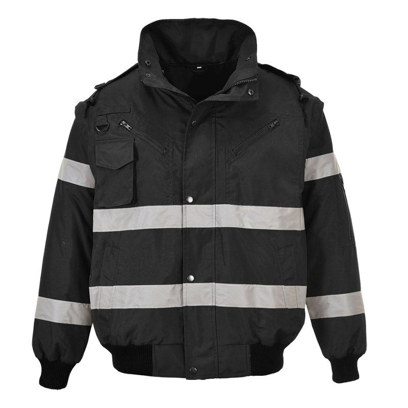 Portwest Iona 3-in-1 Bomberjack (Zwart) 1