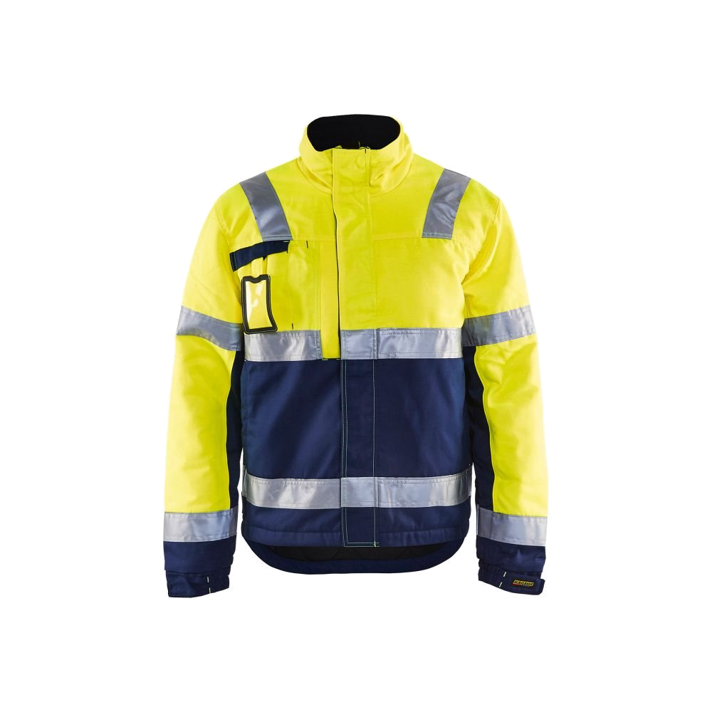 Blaklader Winterjas HiVis 4862-1811 (3389 Geel/Navy) 1
