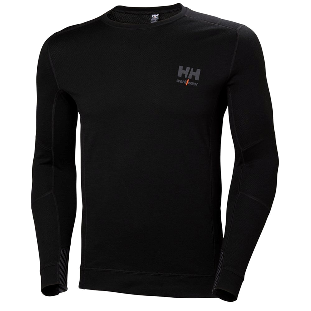 Helly Hansen Lifa Merino Crewneck (Zwart) 1