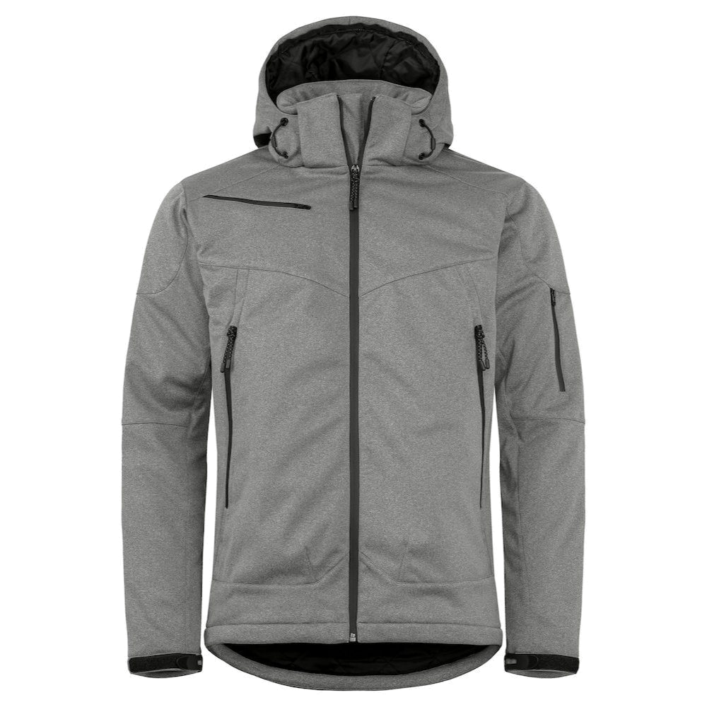 Clique Grayland Winter Softshell (Antraciet Melange) 1