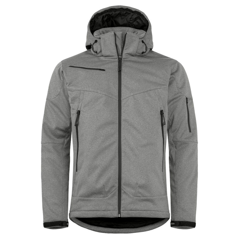 Clique Grayland Winter Softshell (Antraciet Melange) 1