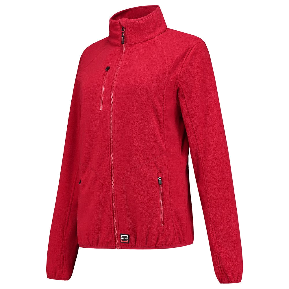 Tricorp Dames Sweatvest Fleece Luxe (Rood) 1