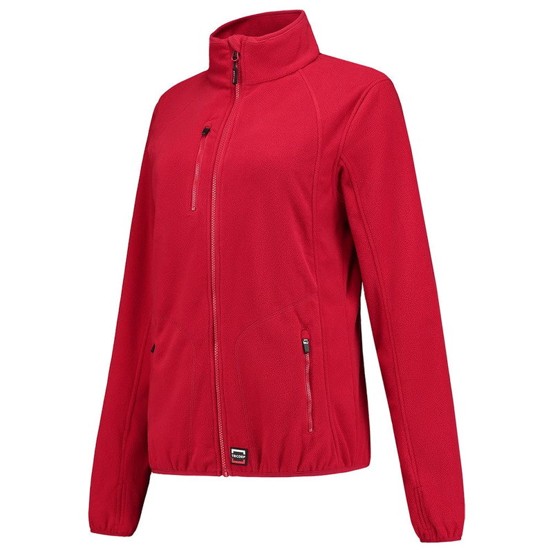 Tricorp Dames Sweatvest Fleece Luxe (Rood) 1