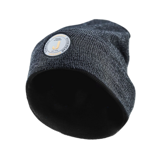 Jobman Technical Gebreide Beanie reflecterend (Zwart) 1