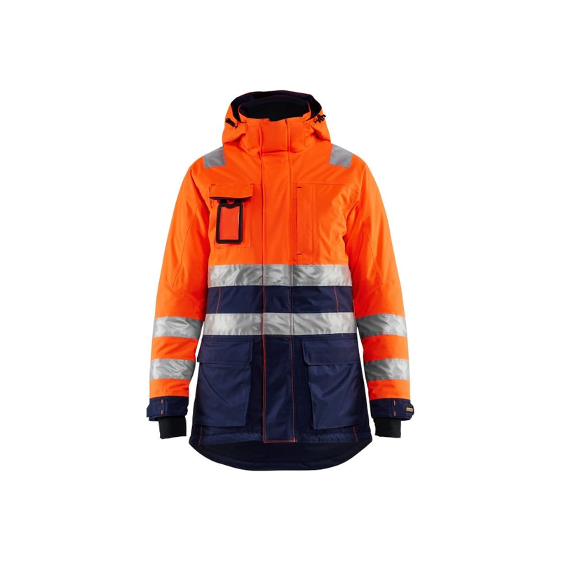 Blaklader Dames Winterparka 4472-1987 (5389 Oranje/Navy) 1