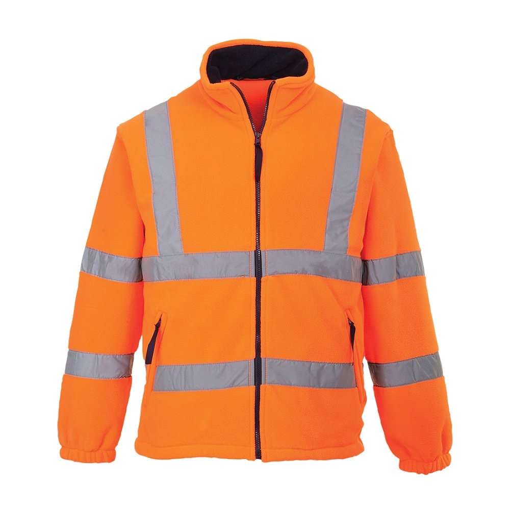 Portwest Hi-Vis Mesh Lined Fleece (Oranje) 1