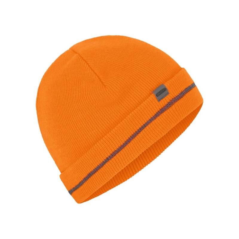 Dassy Xipe Gebreide muts (Fluo-Oranje) 1