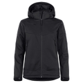 Clique Grayland Winter Softshell Dames (Zwart) 1