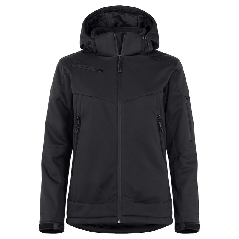 Clique Grayland Winter Softshell Dames (Zwart) 1