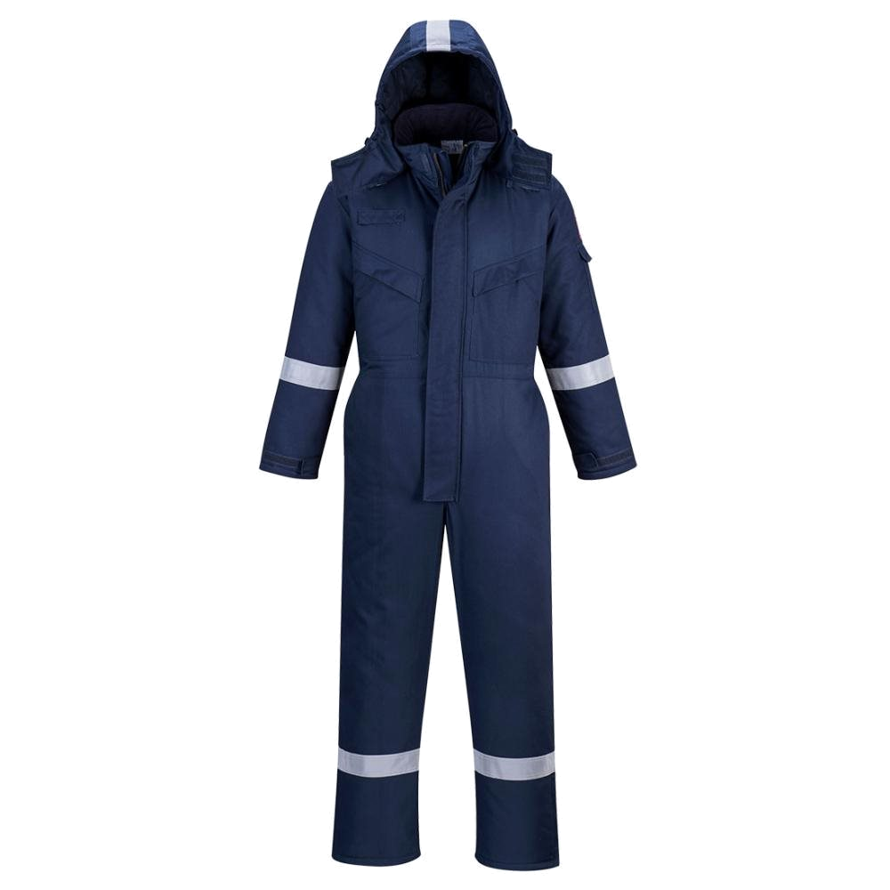 Portwest FR Winter Coverall (Navy) 1