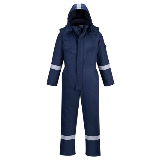 Portwest FR Winter Coverall (Navy) 1