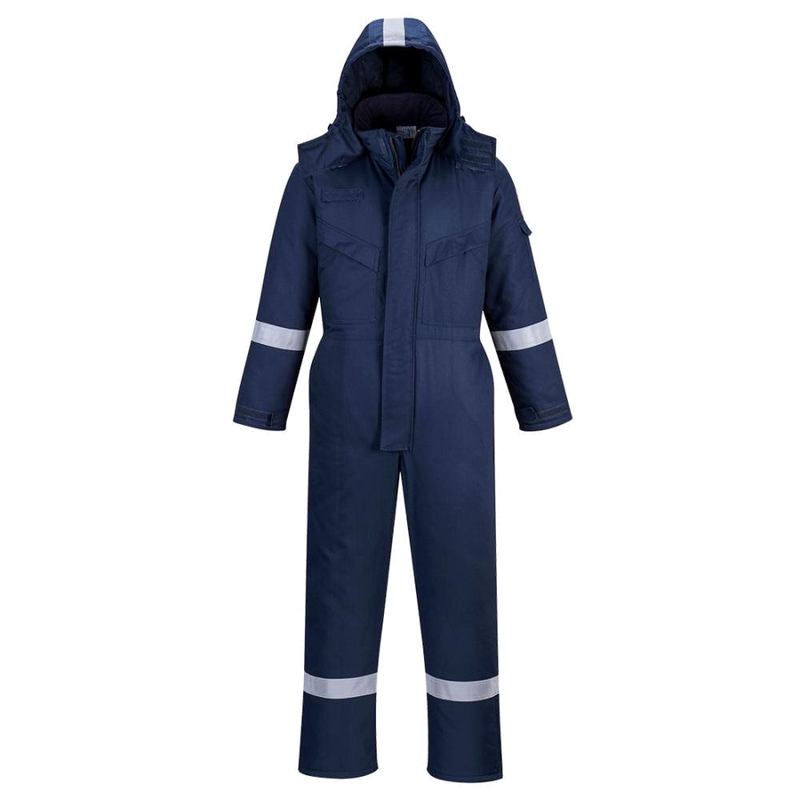 Portwest FR Winter Coverall (Navy) 1
