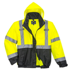 Portwest Hi-Vis Premium 3-in-1 Bomberjack (Geel/Zwart) 1