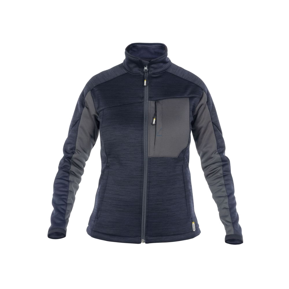 Dassy Convex Midlayer vest dames (Nachtblauw/Antra) 1