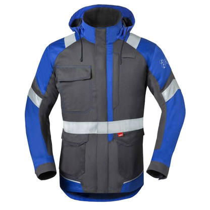 Havep 5safety Image + Parka (Charcoal/Korenblauw) 1