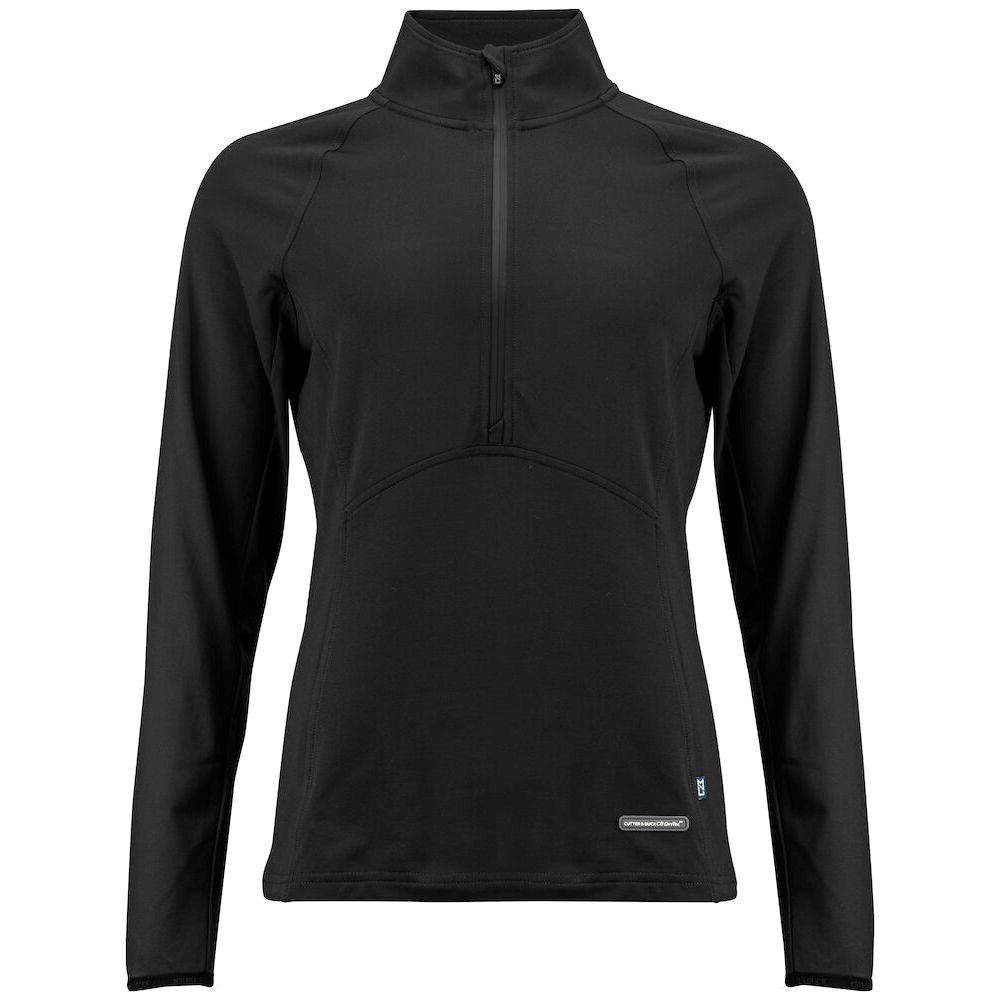Cutter & Buck Adapt Half Zip Dames (Zwart) 1