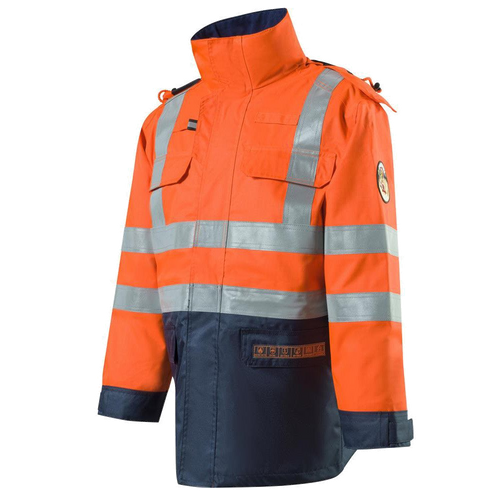 Roots Stormbuster Multinorm Parka + RO1501 (Oranje/Navy) 1