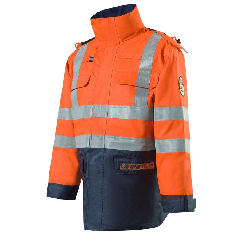 Roots Stormbuster Multinorm Parka + RO1501 (Oranje/Navy) 1