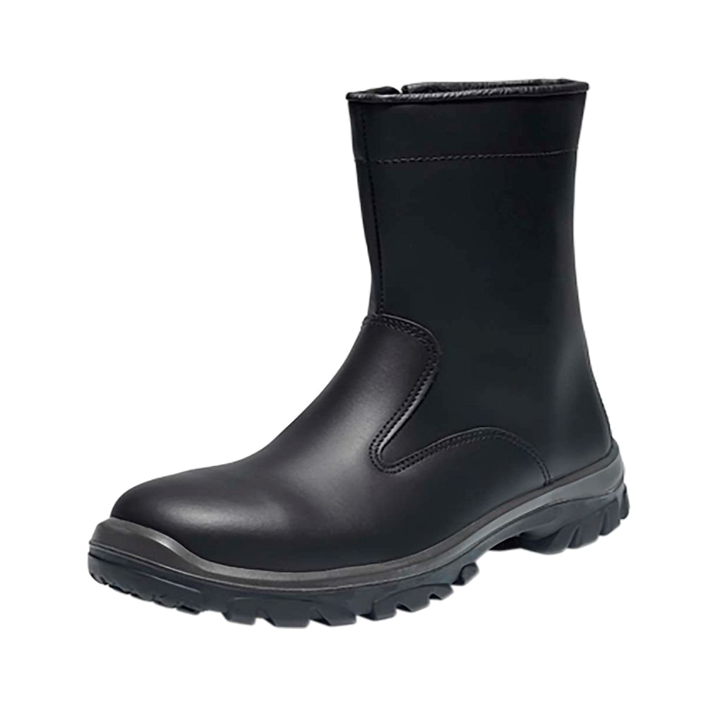 Emma Galus S3 Werklaars Gevoerd Extra Breed (Zwart) 1